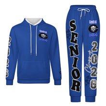 Load image into Gallery viewer, Central Blue Sweater Adult Hoodie Set
