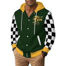 Load image into Gallery viewer, Design Unisex Hooded Baseball Jacket
