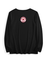 Load image into Gallery viewer, Round neck long sleeved T-shirt Classic Crew Neck Long Sleeve Tee (USA)
