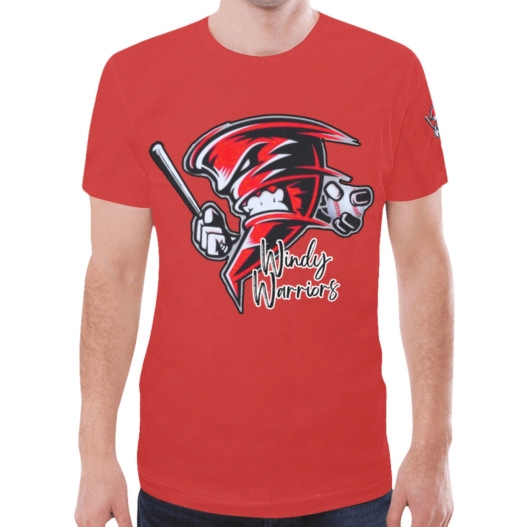 Windy Warriors 12 New All Over Print T-shirt for Men (Model T45)