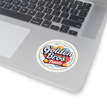 Load image into Gallery viewer, Golden Bros Treats Kiss-Cut Stickers | Fun Snack Branding Decor, Laptop Stickers, Party Favors, Gift Wrap, Creative Add-Ons
