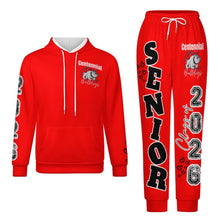 Load image into Gallery viewer, Centennial Red Sweater Adult Hoodie Set
