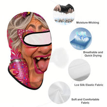 Load image into Gallery viewer, Full Face Mask Party Grandma
