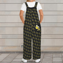 Load image into Gallery viewer, EE Overall Sleeveless Straps Pocket Wide Leg Jumpsuit
