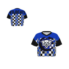 Load image into Gallery viewer, Design Women’s Cropped V-Neck Soccer Jersey
