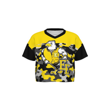 Load image into Gallery viewer, Design Women’s Cropped V-Neck Soccer Jersey
