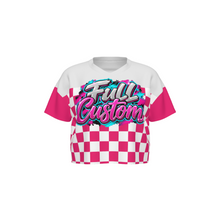 Load image into Gallery viewer, Design Women’s Cropped V-Neck Jersey
