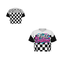 Load image into Gallery viewer, Design Women’s Cropped V-Neck Jersey
