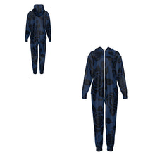 Load image into Gallery viewer, Design Women's Hooded Zipper Sweatshirt Set
