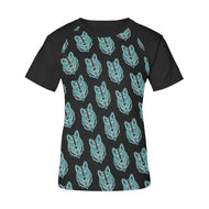 LW 14 Women's Raglan T-Shirt/Front Printing (Model T62)