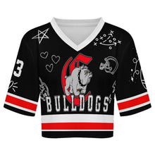 Load image into Gallery viewer, Design Women's Crop Rugby Jersey
