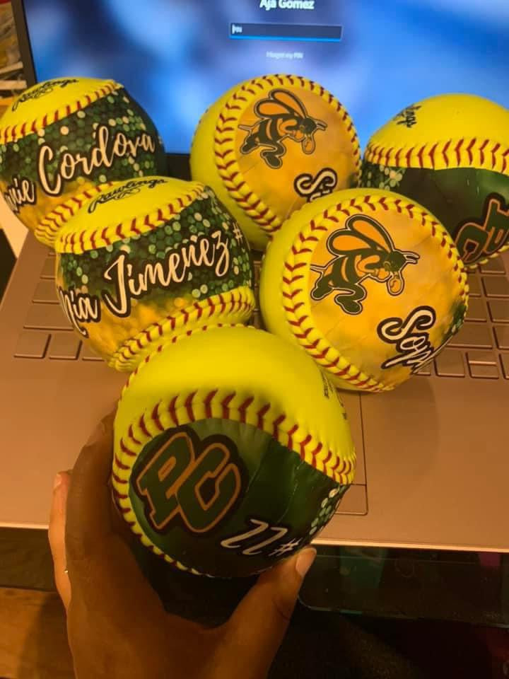 Custom Photo Softball