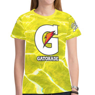 Yellow 18 Small New All Over Print T-shirt for Women (Model T45)