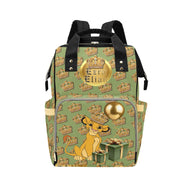 Crown Multi-Function Diaper Backpack/Diaper Bag (Model 1688)