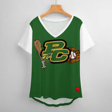 Load image into Gallery viewer, Women Short-Sleeve V-Neck T-Shirt
