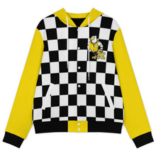 Load image into Gallery viewer, Design Unisex Hooded Baseball Jacket
