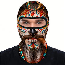 Load image into Gallery viewer, Full Face Mask Sugar Skull Guy
