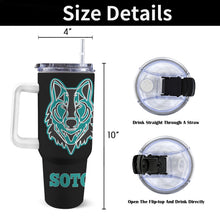 Load image into Gallery viewer, LW 40 OZ 40oz Tumbler with White Handle
