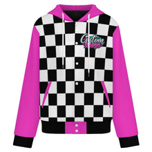 Load image into Gallery viewer, Design Unisex Hooded Baseball Jacket
