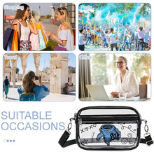 Load image into Gallery viewer, Design Small Clear Satchel Bag
