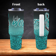 Load image into Gallery viewer, LW 40 oz 40oz Tumbler with White Handle
