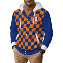 Load image into Gallery viewer, Design Unisex Hooded Baseball Jacket
