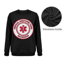 Load image into Gallery viewer, McK 8 Unisex Fleece Sweatshirt (Front Print)
