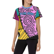 Sal Final love Women's All Over Print Crew Neck T-Shirt (Model T40-2)