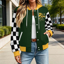 Load image into Gallery viewer, Design Unisex Hooded Baseball Jacket
