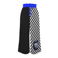 Load image into Gallery viewer, School Spirit Pants Wildcats Half Elastic Waist Tether Pockets Wide Leg Pants
