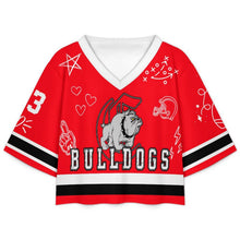 Load image into Gallery viewer, Design Women's Crop Rugby Jersey

