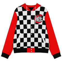 Load image into Gallery viewer, Design Unisex Hooded Baseball Jacket
