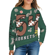 Load image into Gallery viewer, Junk Hornets 1 Women's Crew Neck Sweater (Model H75)
