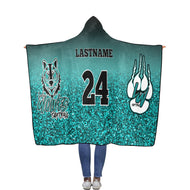 LW Hooded Blanket Flannel Hooded Blanket 56''x80''