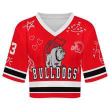 Load image into Gallery viewer, Design Women's Crop Rugby Jersey
