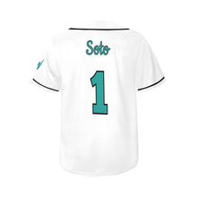 Load image into Gallery viewer, Lady Wolves White All Over Print Baseball Jersey for Women (Model T50)
