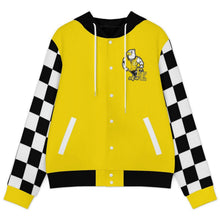 Load image into Gallery viewer, Design Unisex Hooded Baseball Jacket
