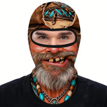 Load image into Gallery viewer, Full Face Mask Cowboy
