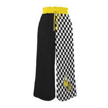 Load image into Gallery viewer, School Spirit Pants Eagles Half Elastic Waist Tether Pockets Wide Leg Pants

