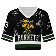 Load image into Gallery viewer, Design Women's Crop Rugby Jersey
