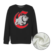 Load image into Gallery viewer, bulldog Women's Crew Neck Sweater (Model H75)

