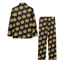 Load image into Gallery viewer, Crown Big Boys' V-Neck Long Pajama Set
