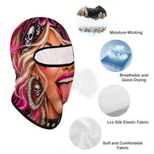 Load image into Gallery viewer, Full Face Mask Biker Girl
