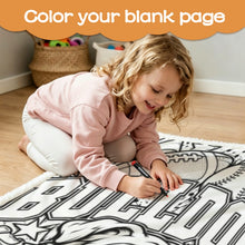 Load image into Gallery viewer, Bulldogs Coloring Doodle Blanket 100×150cm (24-Color Markers)
