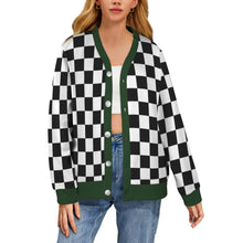 Load image into Gallery viewer, Checker Ribbed Cardigan

