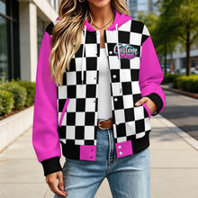 Load image into Gallery viewer, Design Unisex Hooded Baseball Jacket
