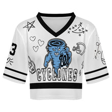 Load image into Gallery viewer, Design Women's Crop Rugby Jersey
