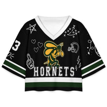 Load image into Gallery viewer, Design Women's Crop Rugby Jersey
