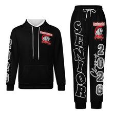 Load image into Gallery viewer, Centennial Black Sweater Adult Hoodie Set
