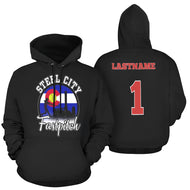 Steel City Men Hoodie All Over Print Hoodie for Men (USA Size) (Model H13)